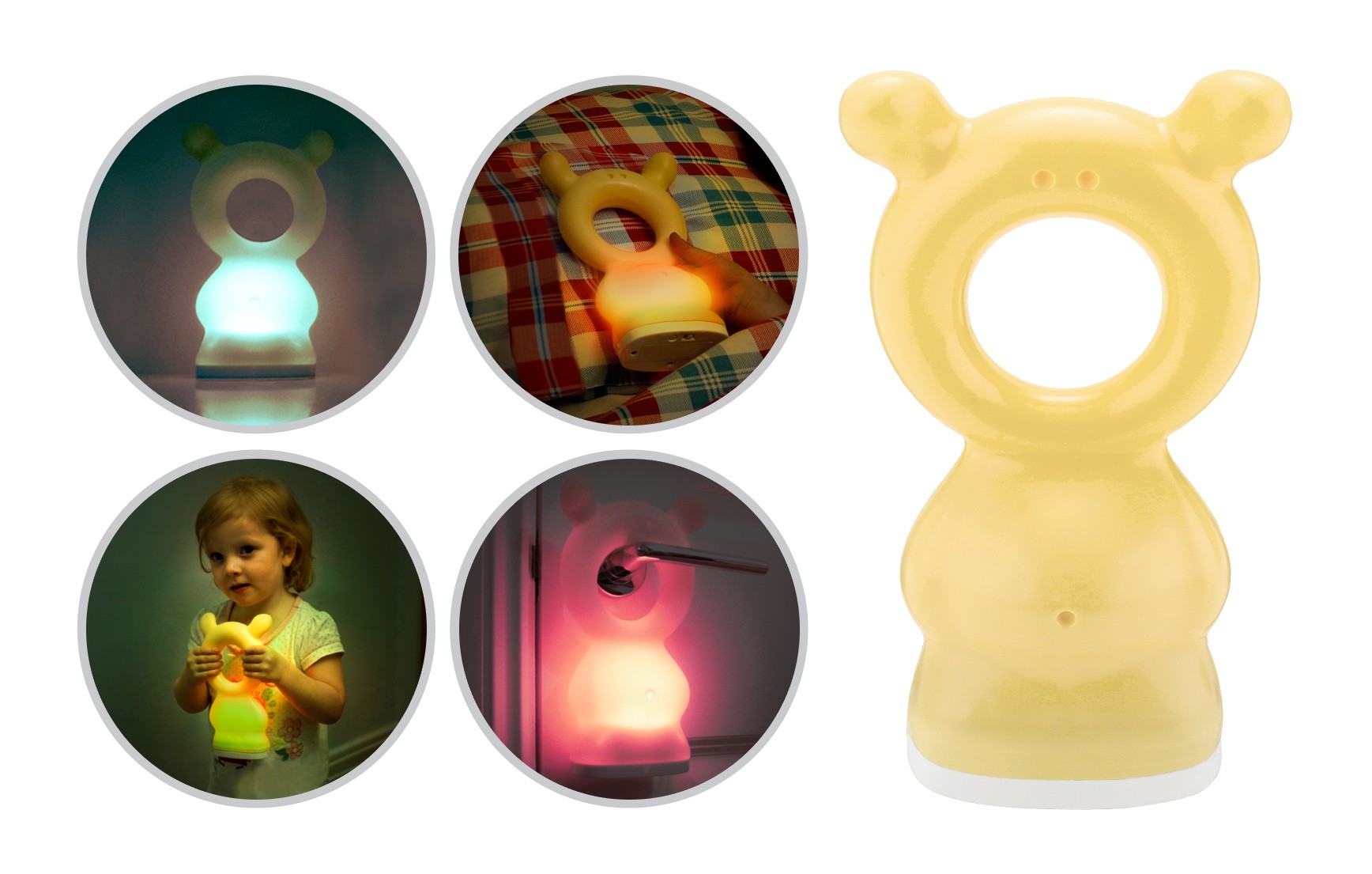 Brother Max Lampka Nocna Miś 0+