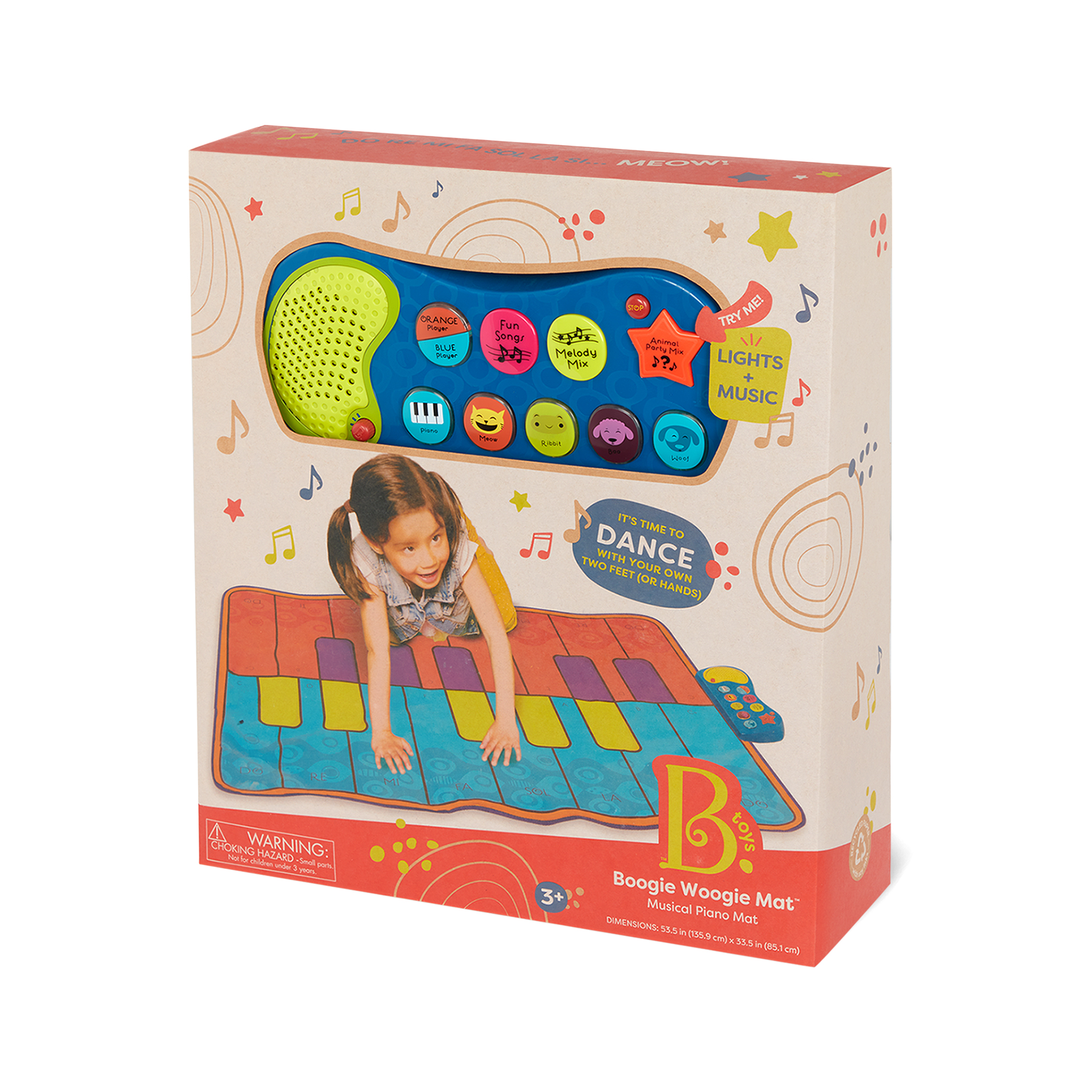 B.toys Mata Muzyczna Pianino Podłogowe 18m+