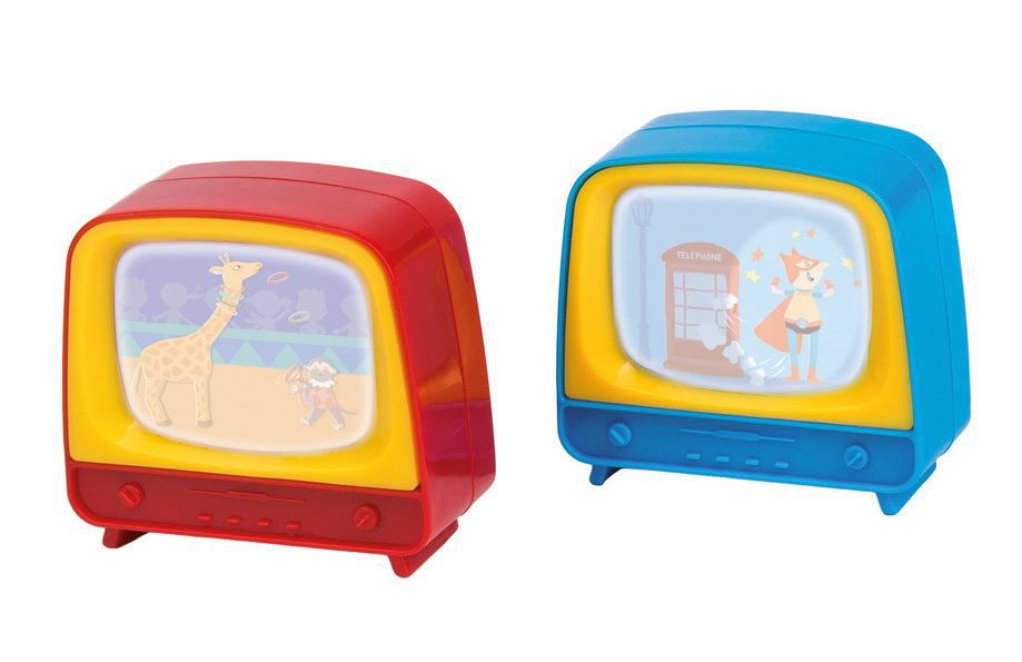 Mini telewizorek niebieski  Moulin Roty
