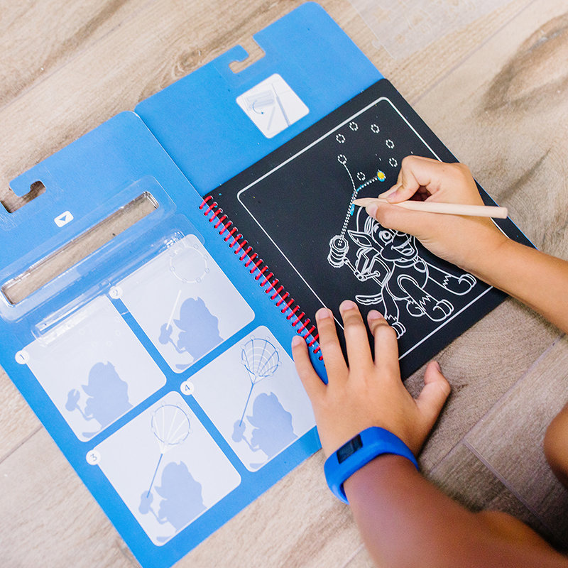 Psi Patrol Scratch Art Pad wydrapywanka Melissa & Doug