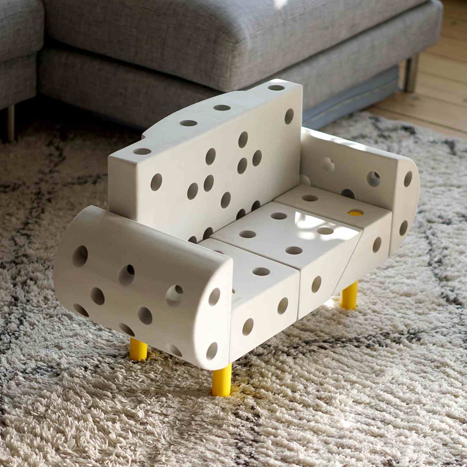 MODU Blok Okrągły Piankowy Sensoryczny 1+