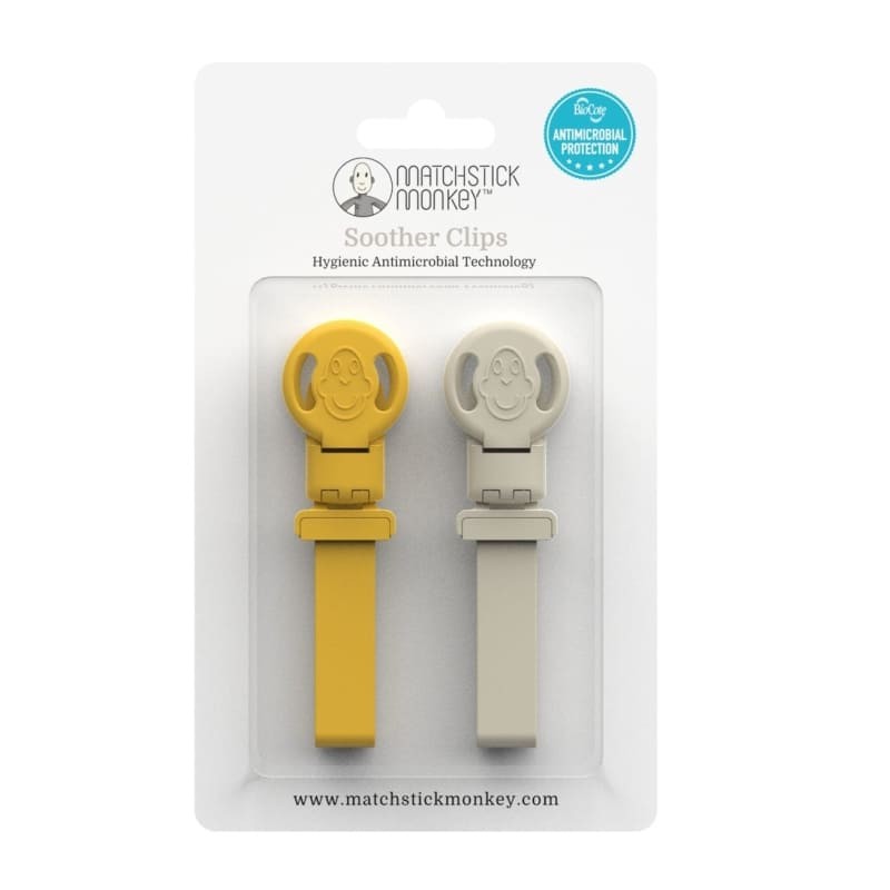 Matchstick Monkey, 2 zawieszki silikonowe MULTI Lion & Giraffe