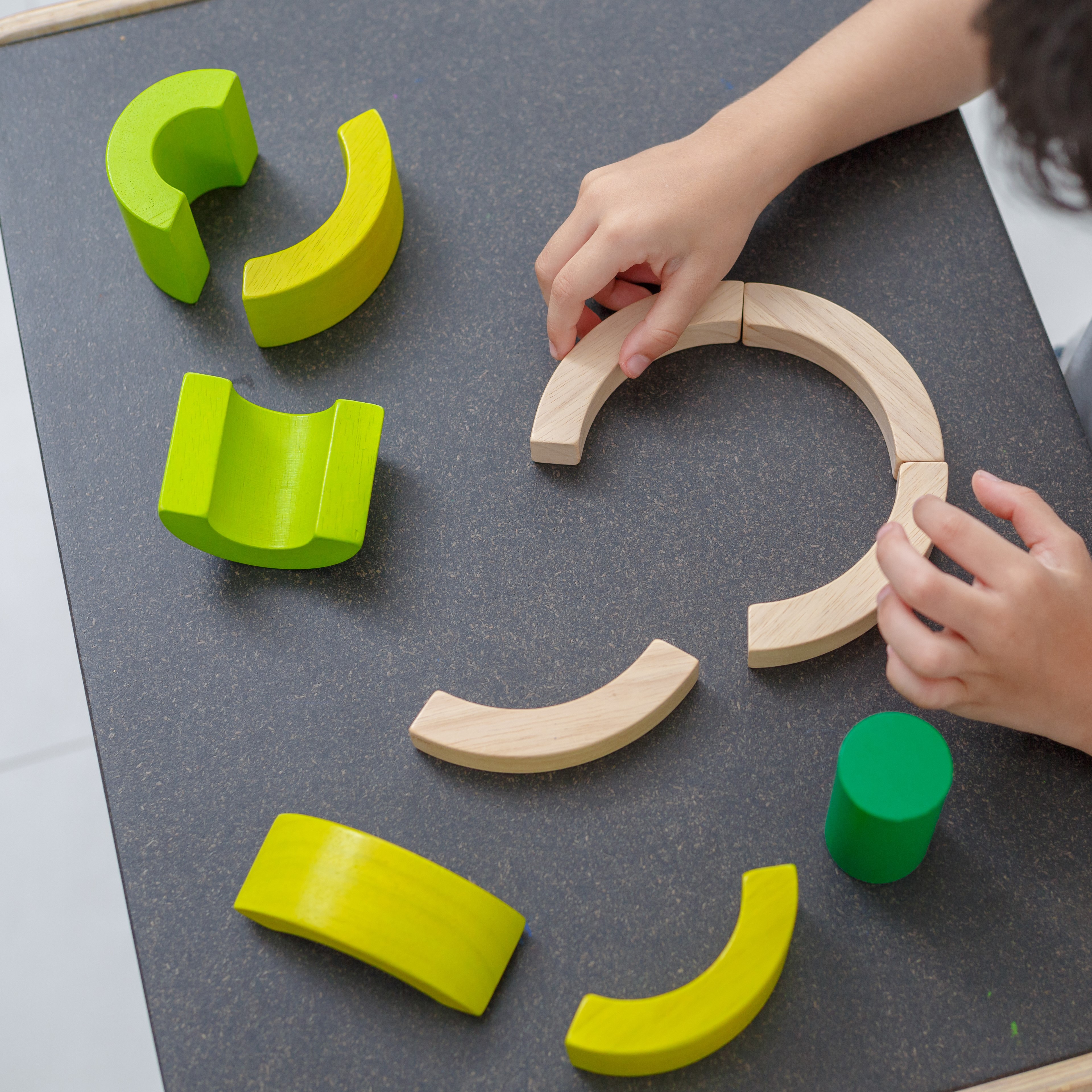 Plan Toys Wieża Ułamki 3+ Edukacyjna