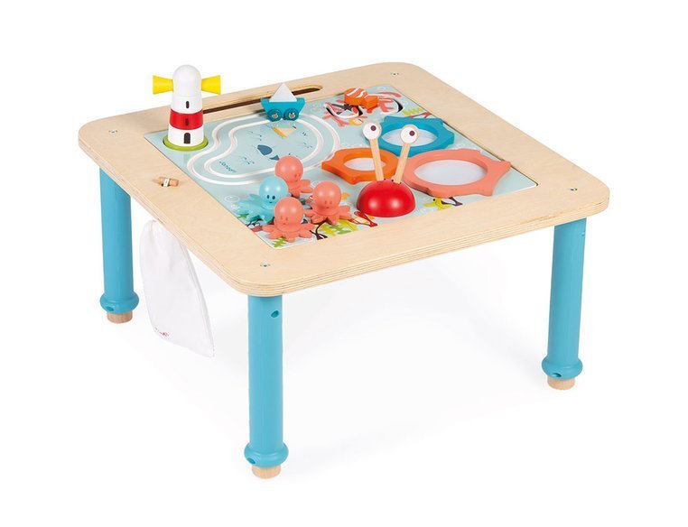 Janod Stolik Aktywizujący Drewniany 18 m+