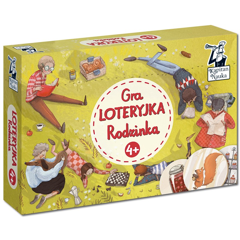 Kapitan Nauka Gra Loteryjka Rodzinka 4+