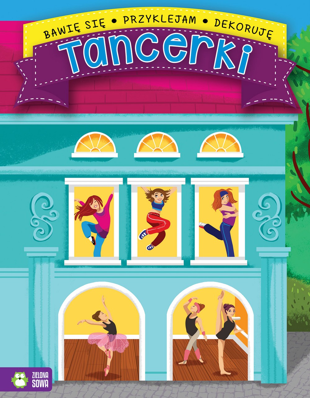 Tancerki - Bawię się, przyklejam, projektuję - Kreatywny Zestaw