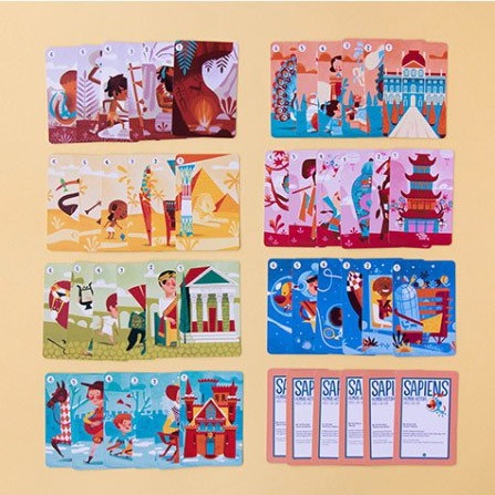 Londji Gra karciana Sapiens Historia człowieka 3+
