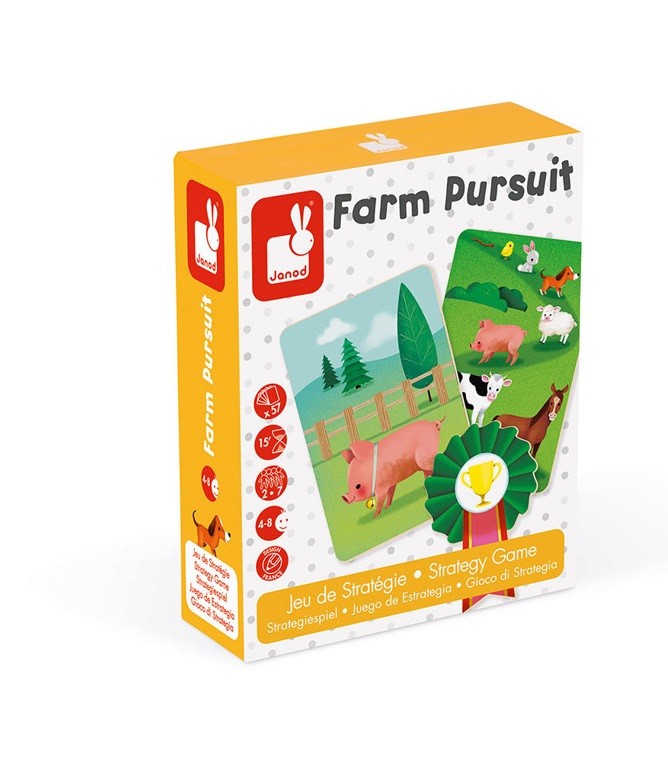 Janod Gra strategiczna Wyścig na farmie 6+