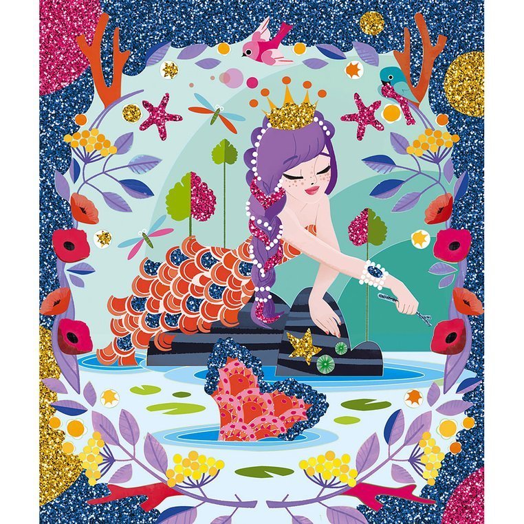 Janod Multi Zestaw Kreatywny Tukan 11 dekoracji 7+