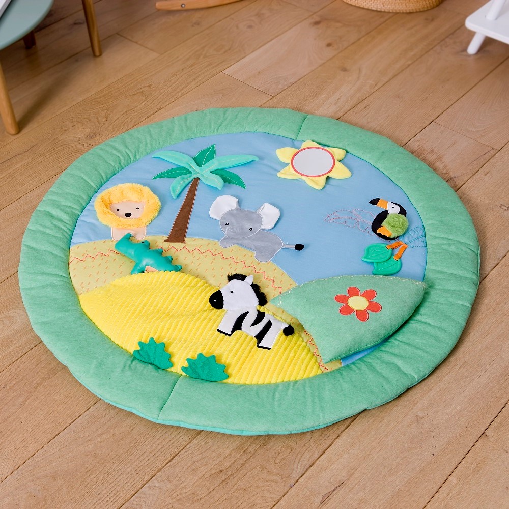 Little Big Friends Mata Edukacyjna Dżungla 0+