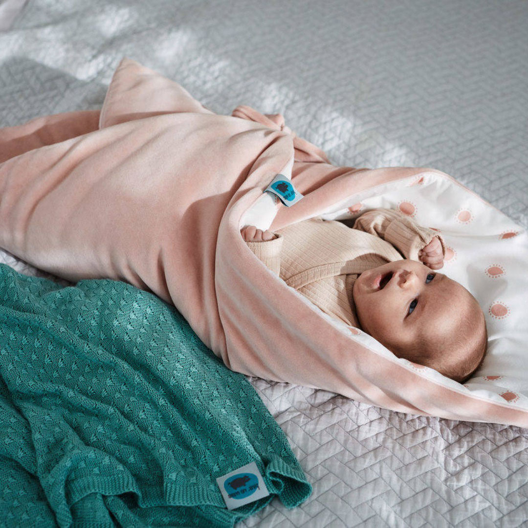 Pink No More Rożek Niemowlęcy Suns 70x37cm 0+