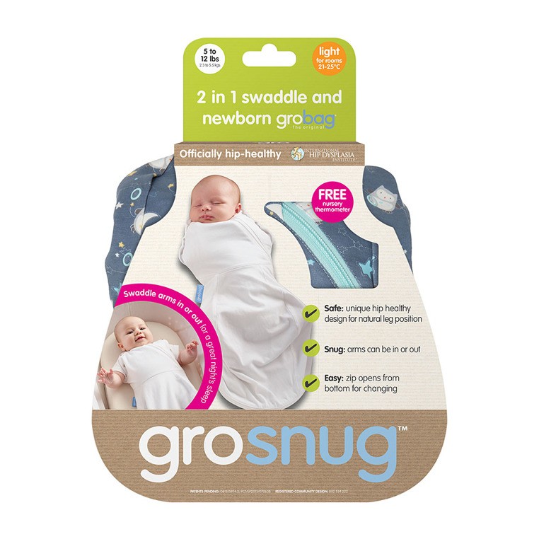 Gro Company Otulacz Grosnug Ollie the Owl 0-3m