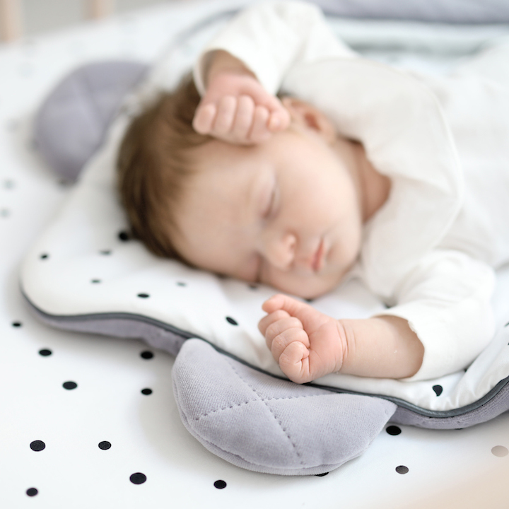 Sleepee Rożek Niemowlęcy Royal Baby Grey/Pink 0+