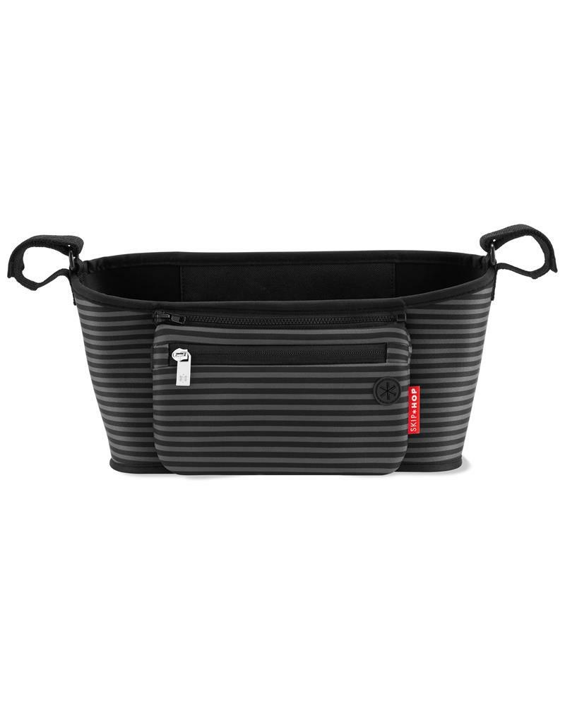 Skip Hop Organizer do wózka Black/Grey Stripe