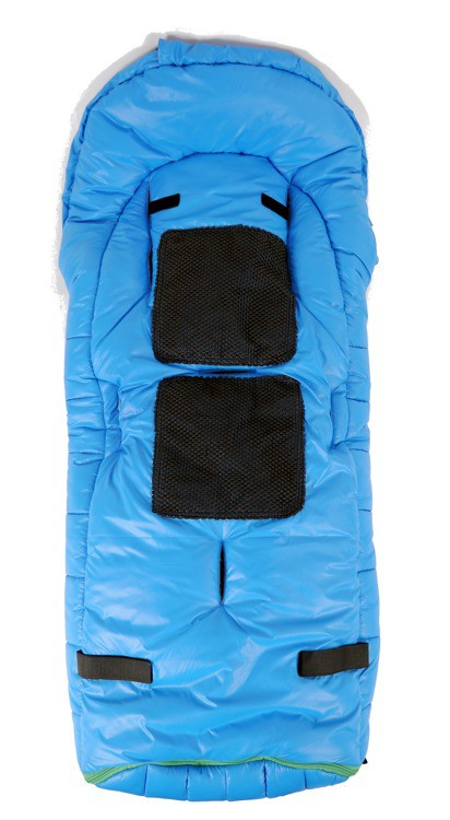 Kaiser Śpiworek SHINNY zielony z zielonym zamkiem 0+