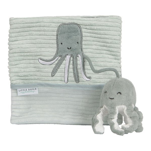 Little Dutch, Duża książeczka aktywizująca Ocean Mięta