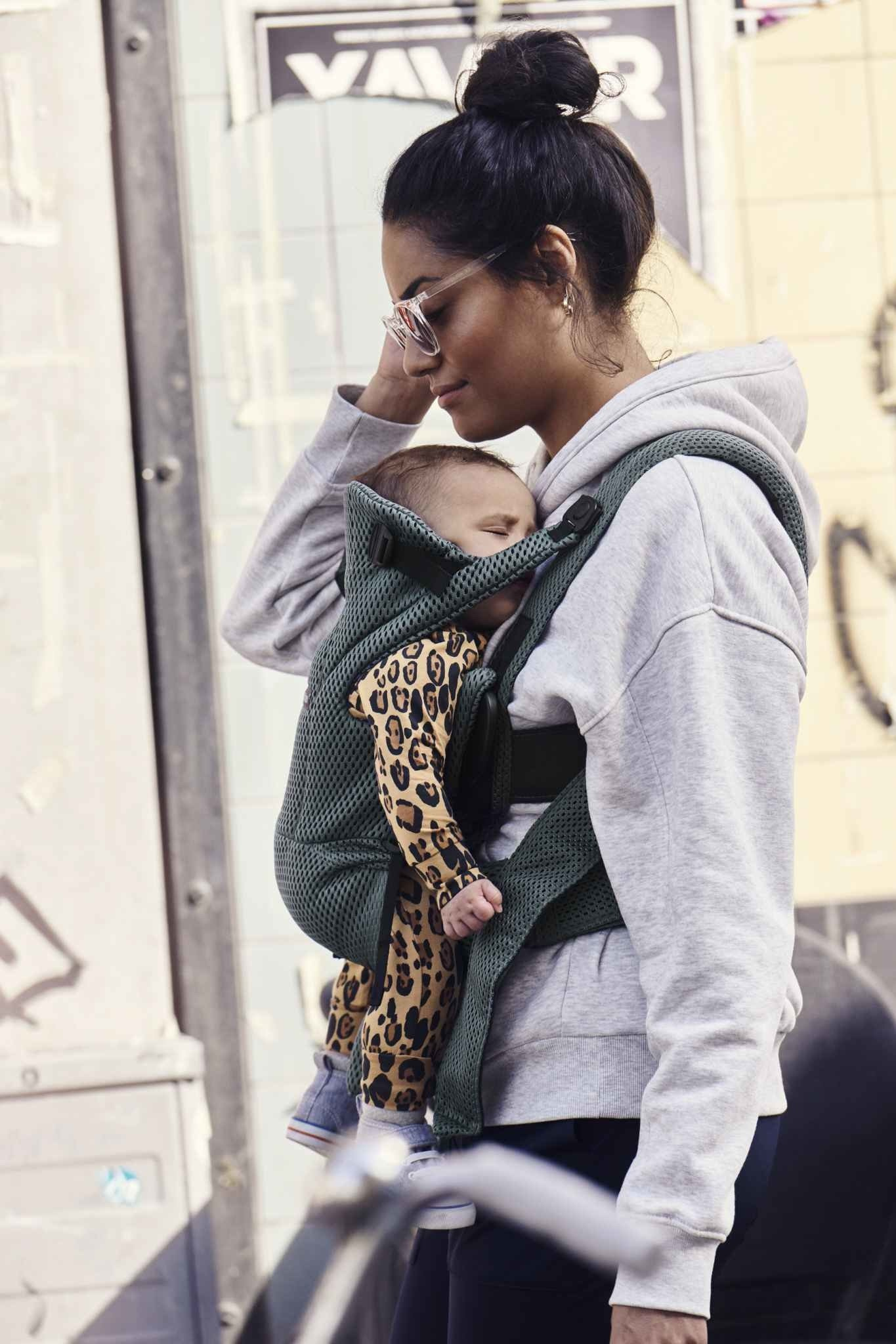 BabyBjorn Nosidełko Move 3D Mesh Zielone 0–3 