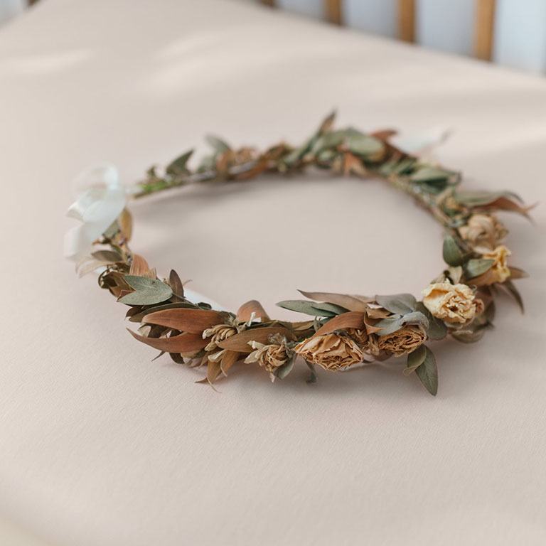 Poofi Prześcieradło Organic&Color 60x120 - Nugat