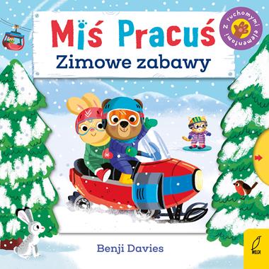 Miś Pracuś Zimowe zabawy - książeczka aktywizująca 1+
