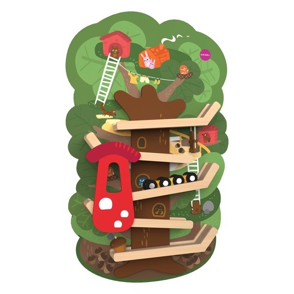 Oribel Gąsienica VertiPlay Zabawka Edukacyjna 12m+