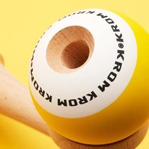 Kendama KROM POP Yellow
