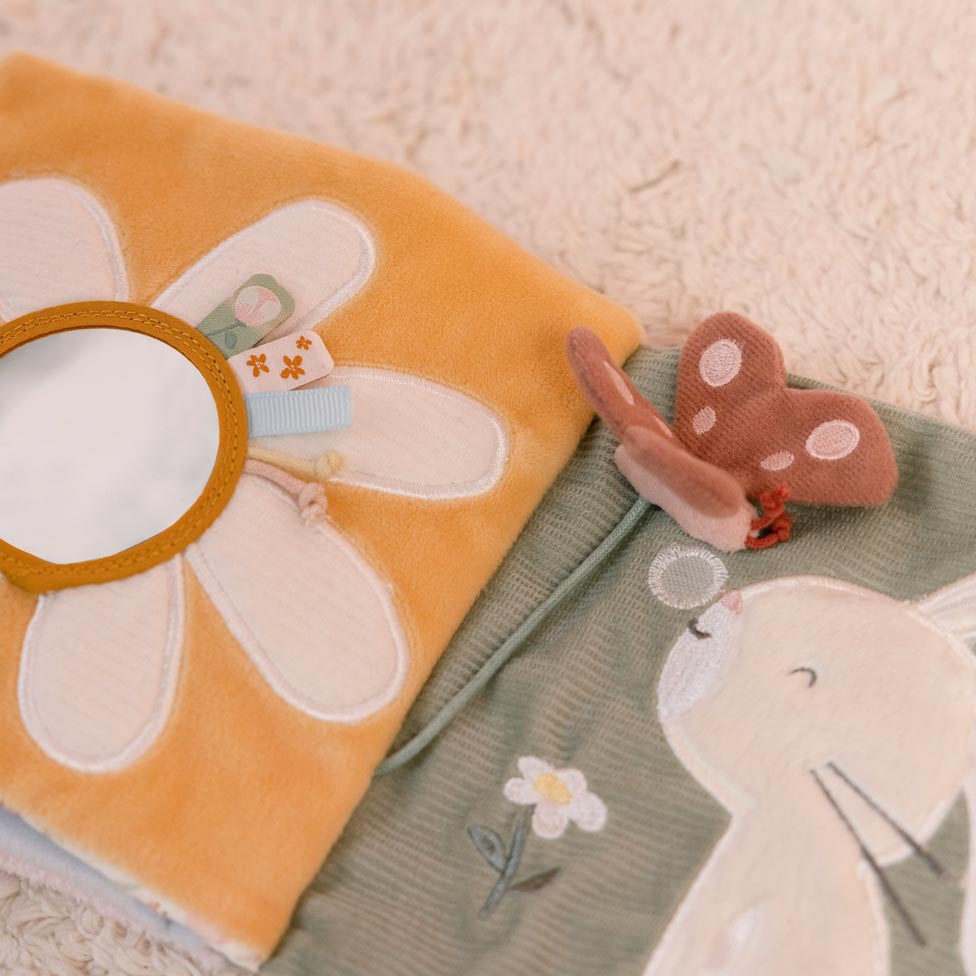 Little Dutch Książeczka Sensoryczna Flowers & Butterflies 0+