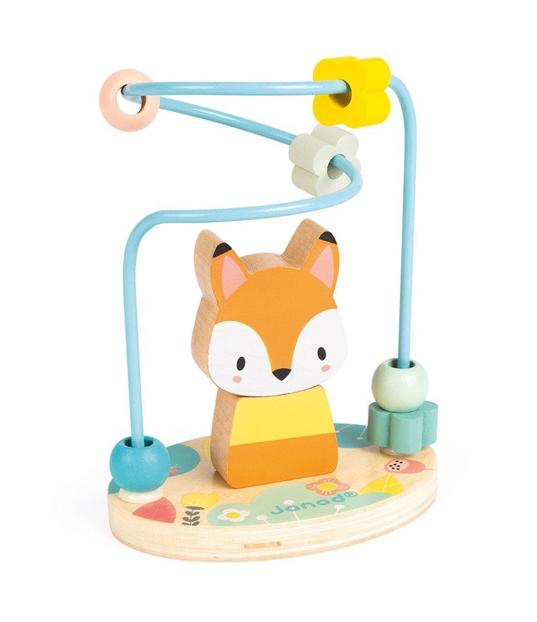 Janod Pętla edukacyjna Lisek Pure 12-36m