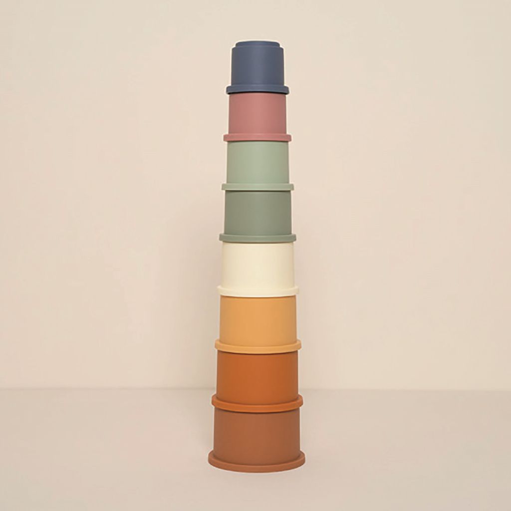 Little Dutch Kubeczki Vintage Stackable Cups 6+m