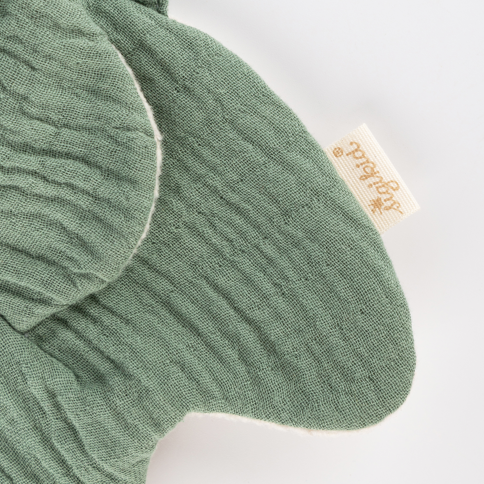 Przytulanka Komforter Muślinowy Słoń – szeleszczący słonik dla niemowląt sigikid