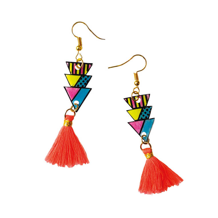 Janod Zestaw Biżuteria Kurczliwy Plastik Geometrix 8+