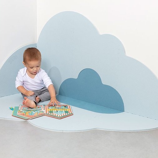 Quut Mata Piankowa Chmurka Playmat Dusty Blue 0+