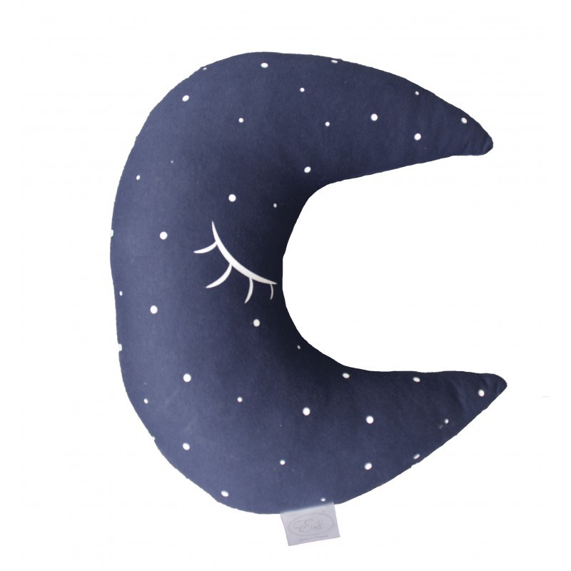 Poduszka Księżycowa Marynarski Granat XXL