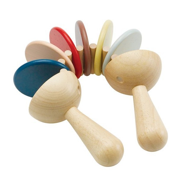 Plan Toys Klekotka Barwy Sadu 1+