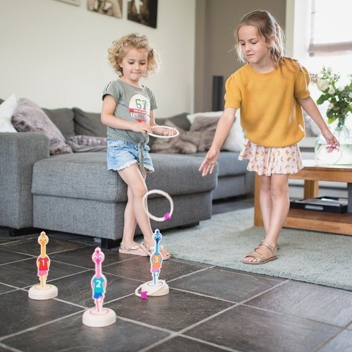 BS Toys Rzut obręczą do celu Ptaki 4+