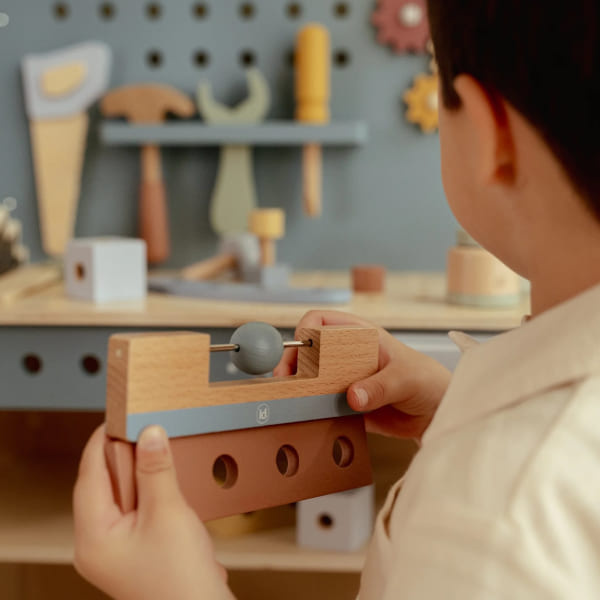 Little Dutch – Drewniany warsztat z narzędziami FSC dla dzieci 3+