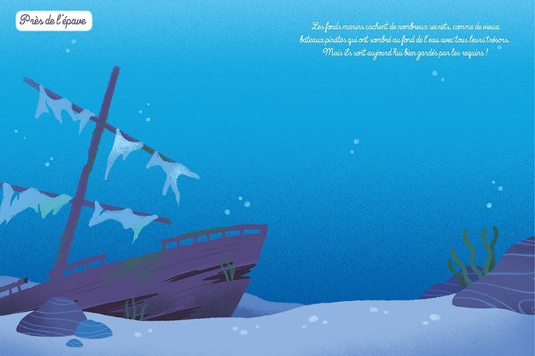 Auzou Zeszyt z naklejkami Podwodny świat 3+