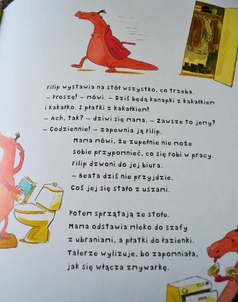 Filip i mama, która zapomniała - książka dla dzieci 3+ | Zakamarki