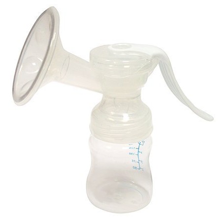 Poupy Laktator Ręczny z Butelką 150ml 0m+