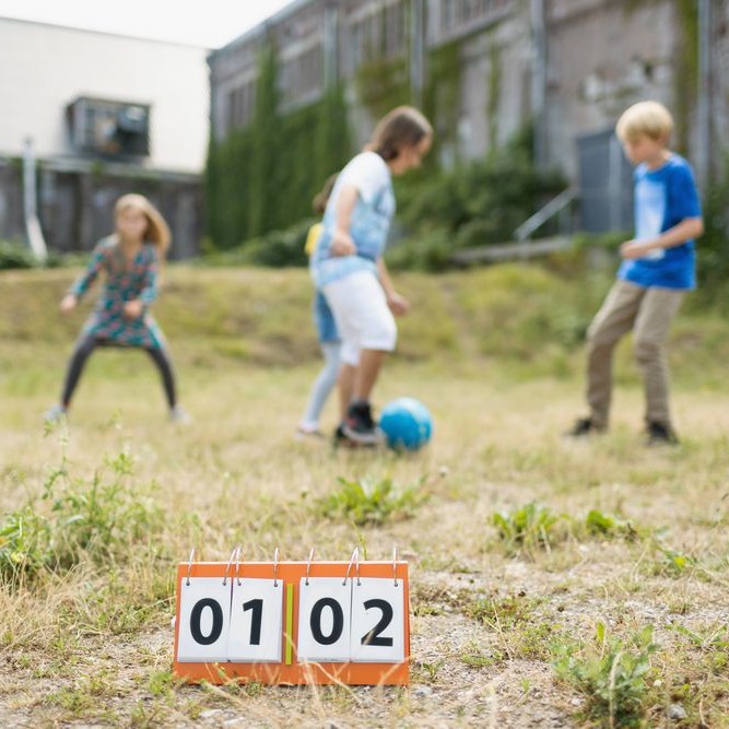 Tablica Wyników Drewniana do Gier 6+