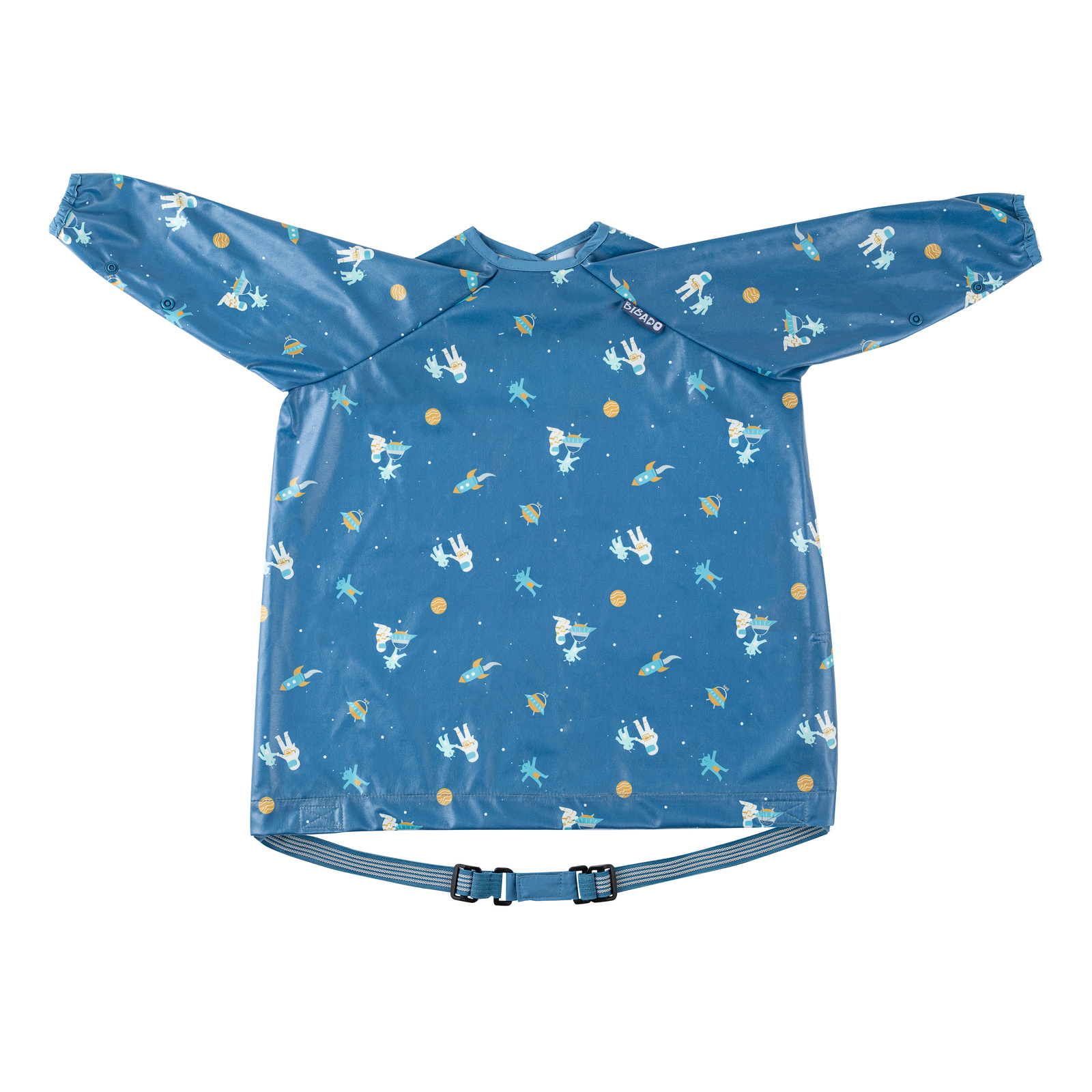 BIBaDO Wodoodporny śliniak z długim rękawem BLW 6m+