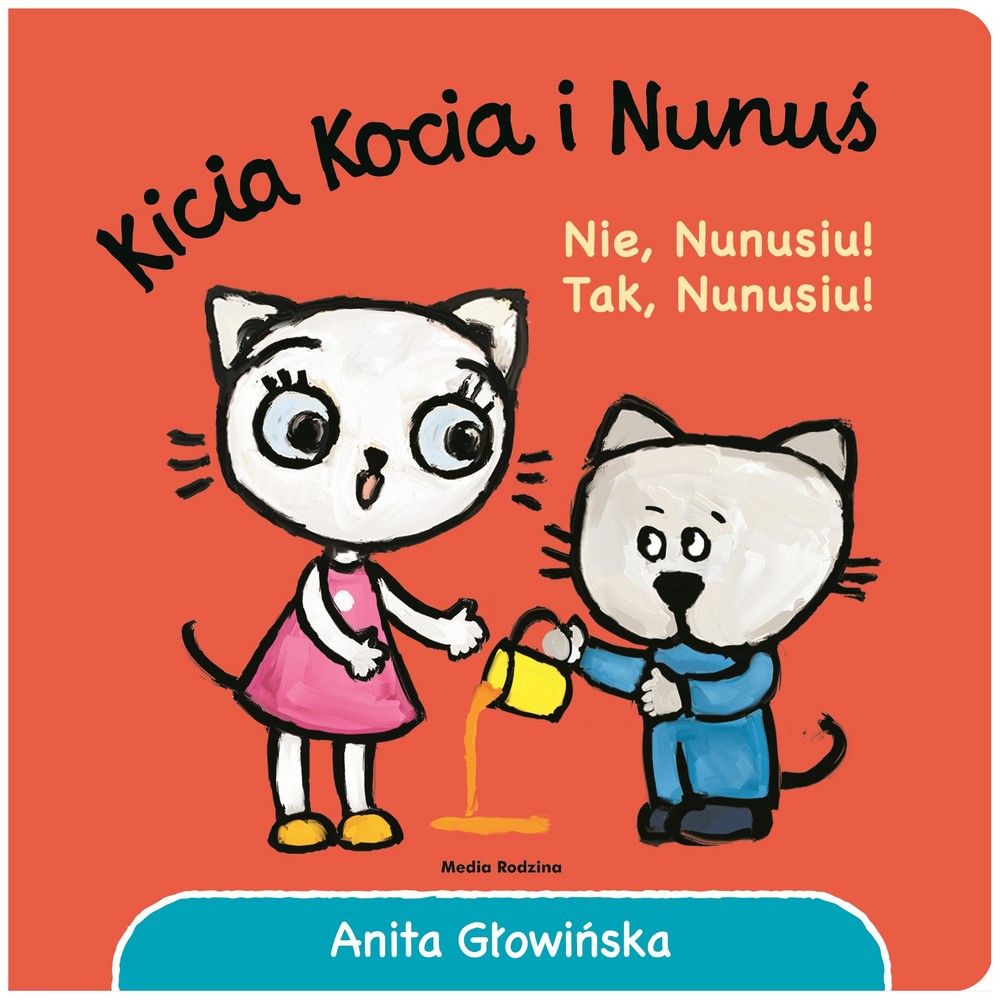 Kicia Kocia i Nunuś Książka Edukacyjna dla Dzieci 1+