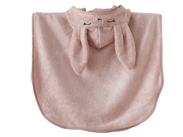 Bamboom Ręcznik Poncho Bambusowy Różowy 2-4 lata