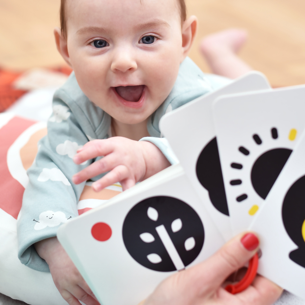 Czuczu Karty Kontrastowe na Kółeczku 0m+ dla Niemowląt