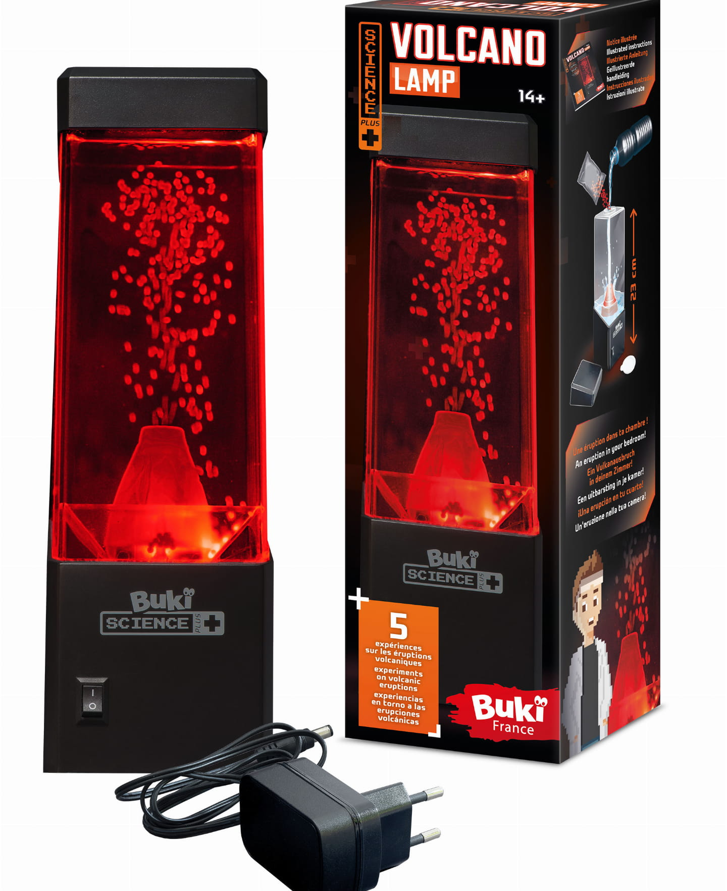 Buki Lampa Lawa Wulkaniczna Eksperymenty +14 lat