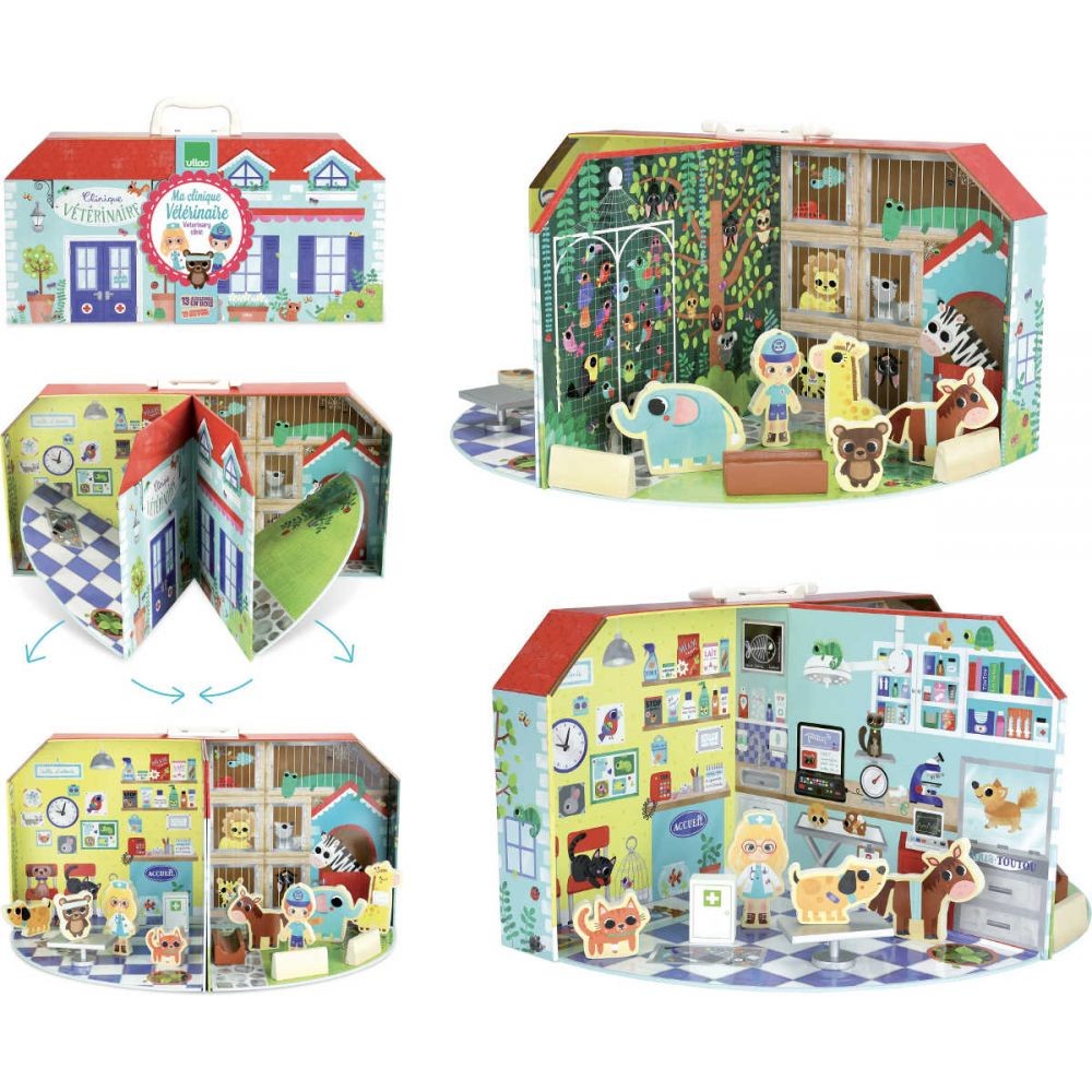 Vilac Zestaw Mały Weterynarz 3+ | Edukacyjna Zabawka