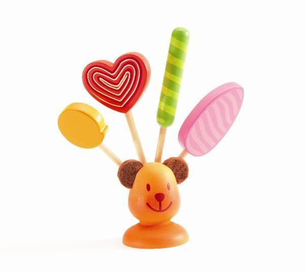 Djeco Drewniane Lizaki Edukacyjne 4+ | PS5826