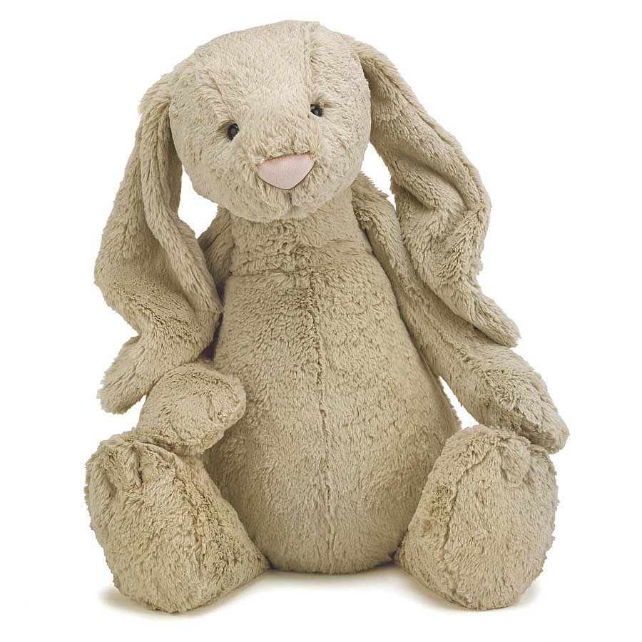 Jellycat Duży beżowy królik 51 cm Przytulanka 0+