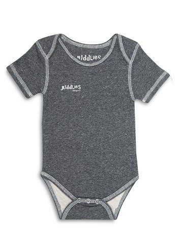 Juddlies Body Grey Fleck Melange 12-18m