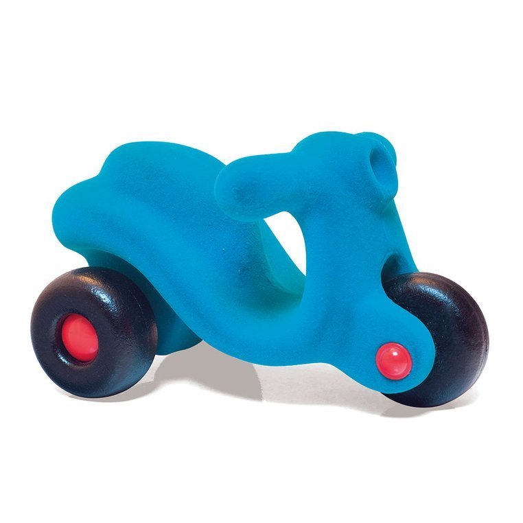 Rubbabu Skuter Sensoryczny Turkusowy Duży 1+ Naturalny Kauczuk