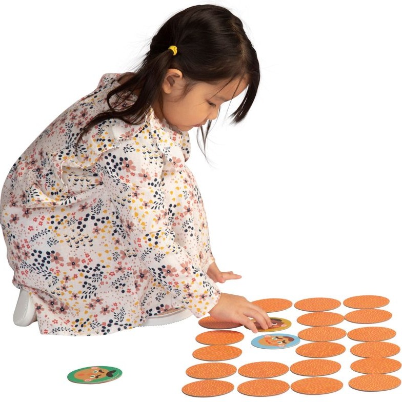 Manhattan Toy Gra Pamięciowa Emocje na Twarzy 1+